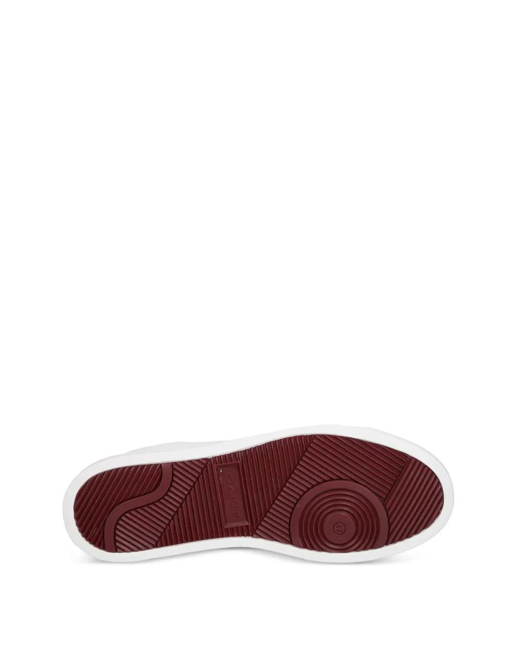 Gant White Logo-Print Panelled Sneakers for men