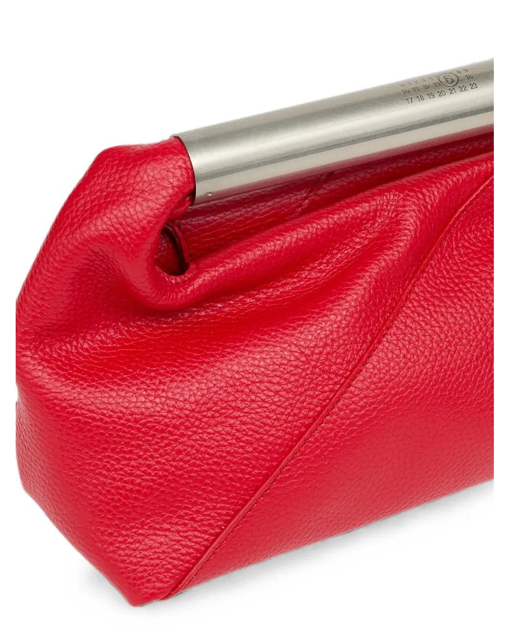 MM6 by Maison Margiela Red Japanese Bag Jewel Handle