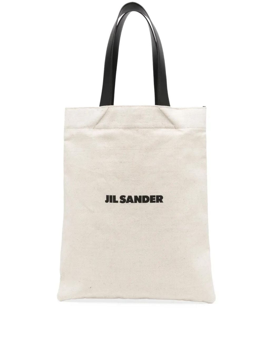 Jil Sander Natural Canvas Logo
