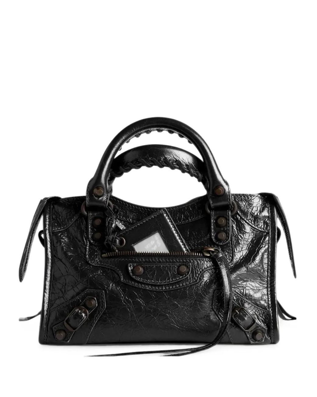 Balenciaga Black Mini Le City Tote Bag