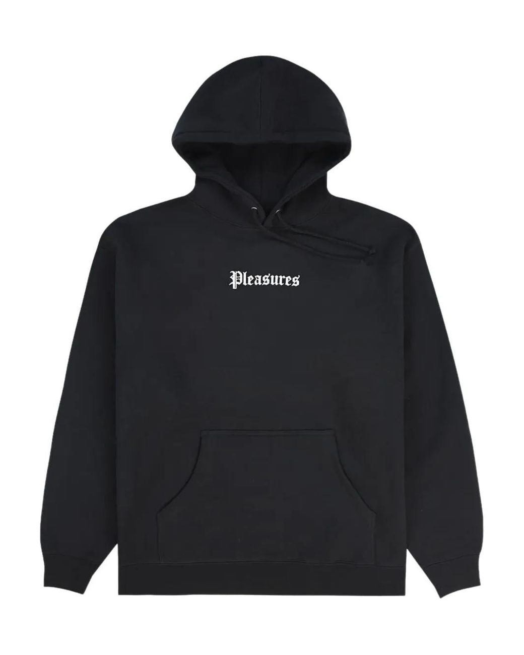 Pleasures Black Burn Again Hoodie for men