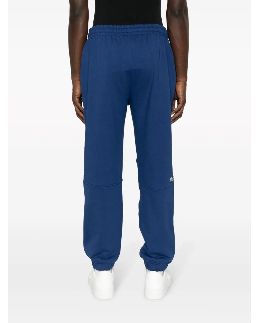 Lacoste Joggingbroek Met Logopatch in het Blue voor heren