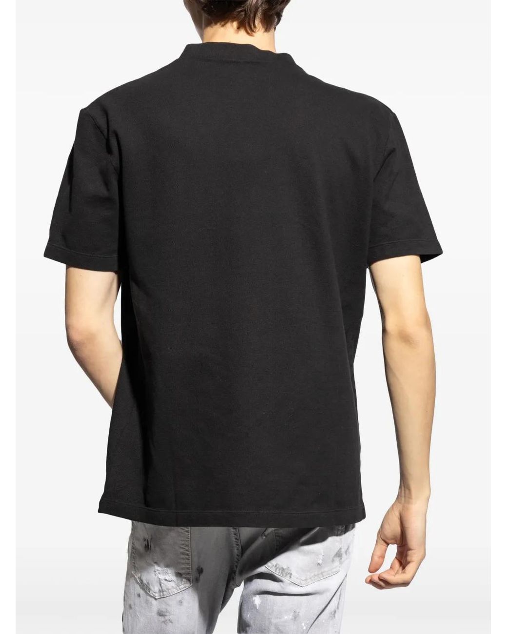 DSquared² Black T-Shirts And Polos for men
