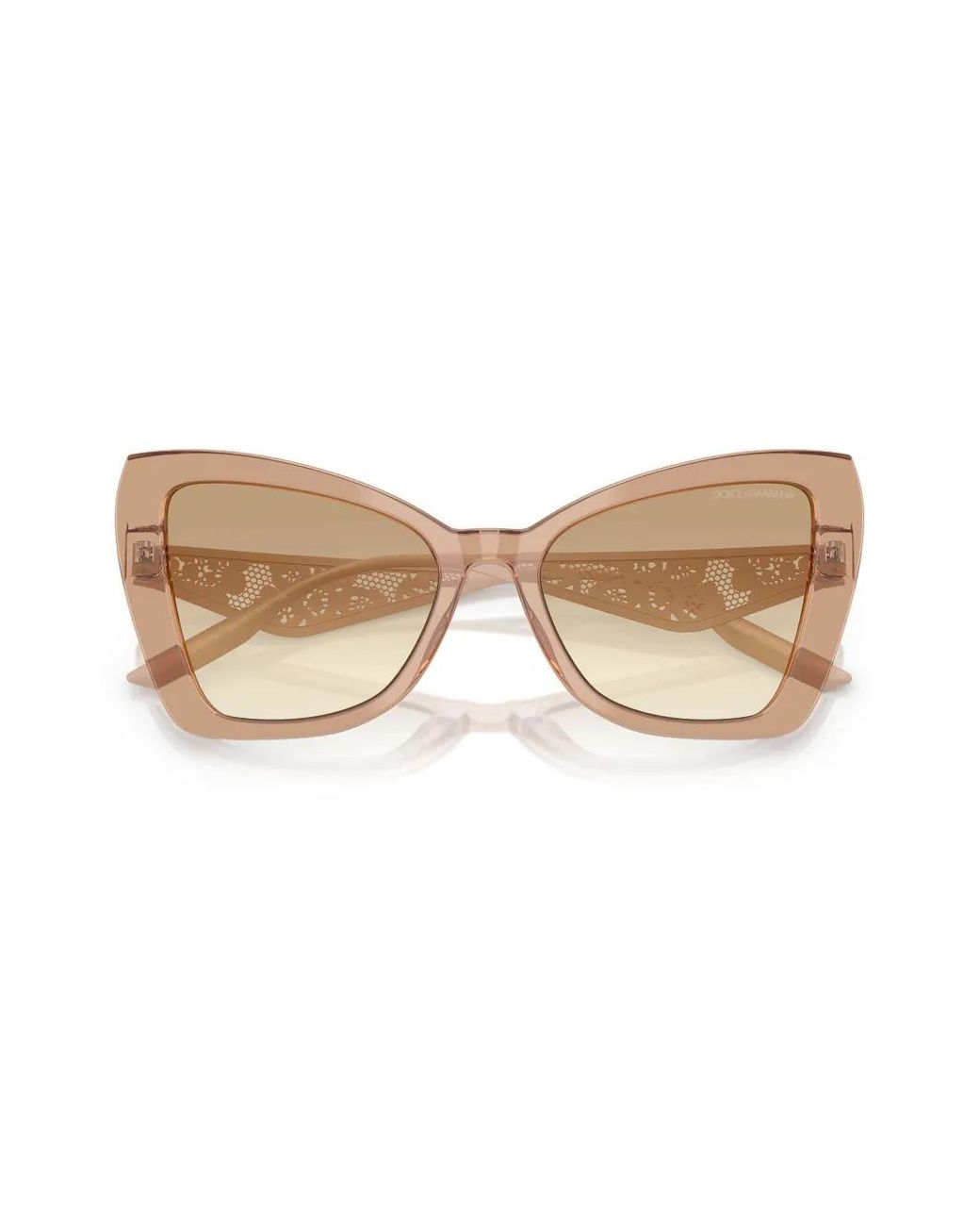 Dolce & Gabbana Natural Butterfly-Frame Sunglasses