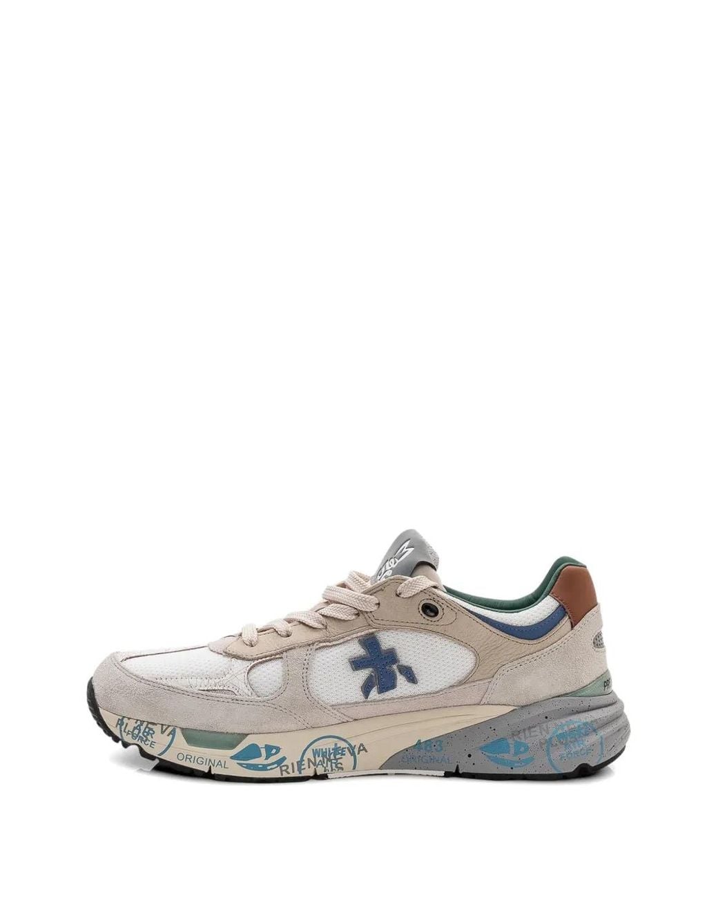 Premiata White Mase 25 8110 Sneakers for men