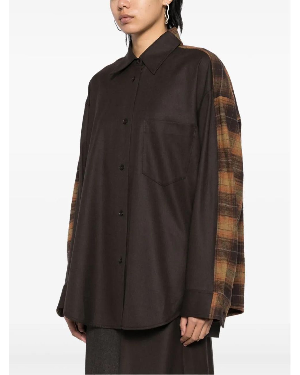 JNBY Black Check-Pattern Jacket
