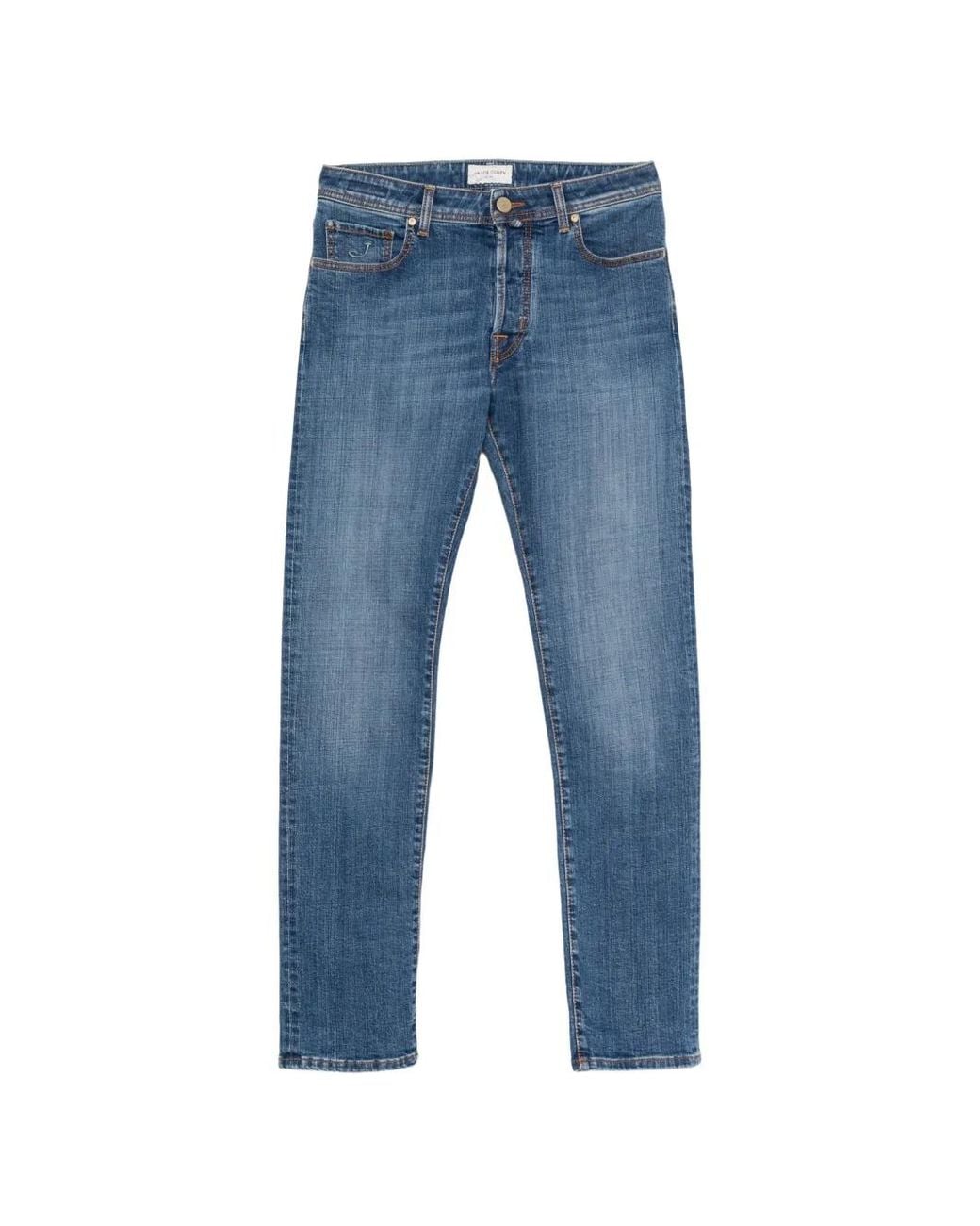 Jacob Cohen Blue Bard Slim-Fit Jeans for men