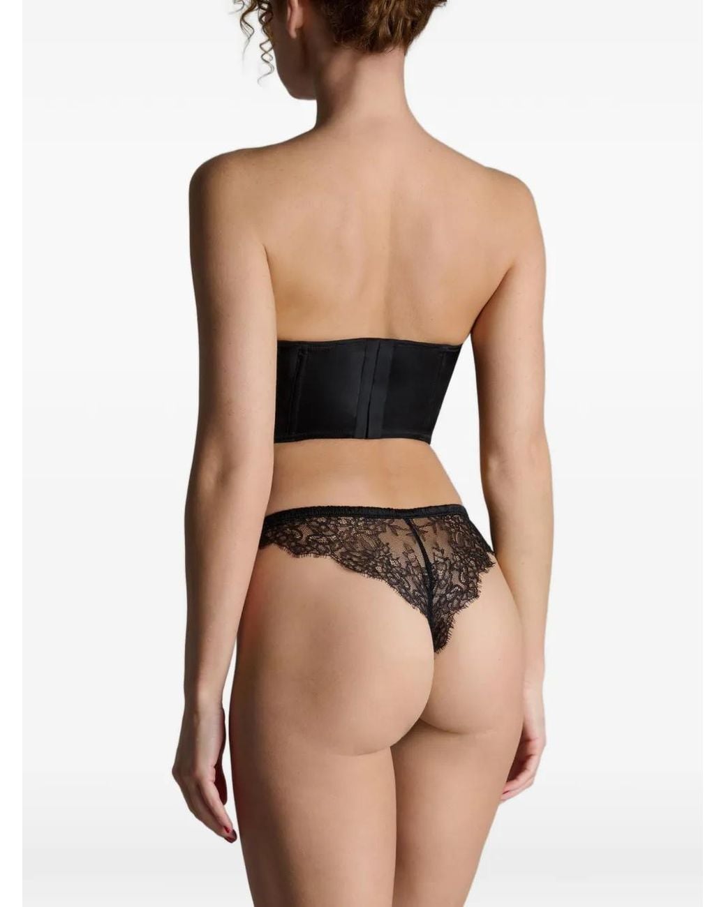 Maison Close Black Rendez-Vous Bustier Bra