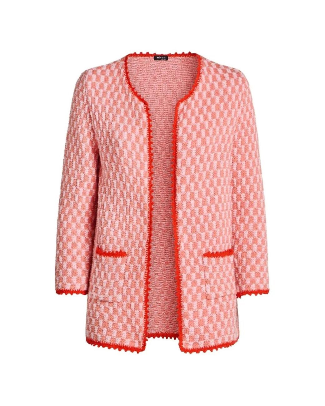 Giacca di Kiton in Pink