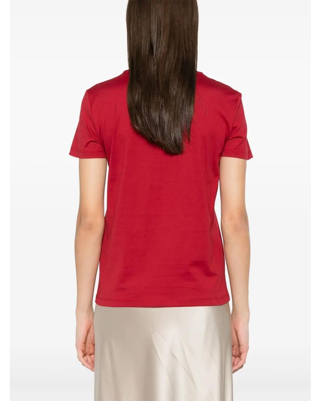 Max Mara Red Nunzio Top