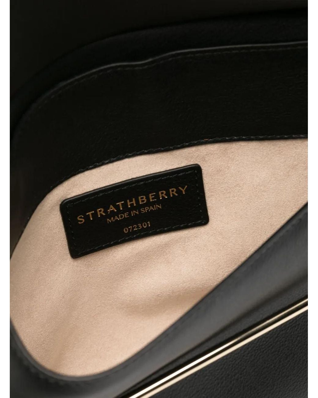 Strathberry Gray Stylist Clutch Bag
