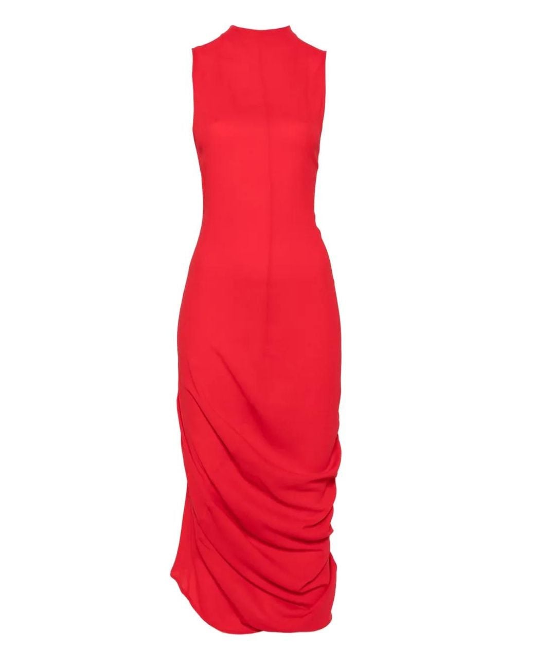 Jacquemus Red Sleeveless Dress