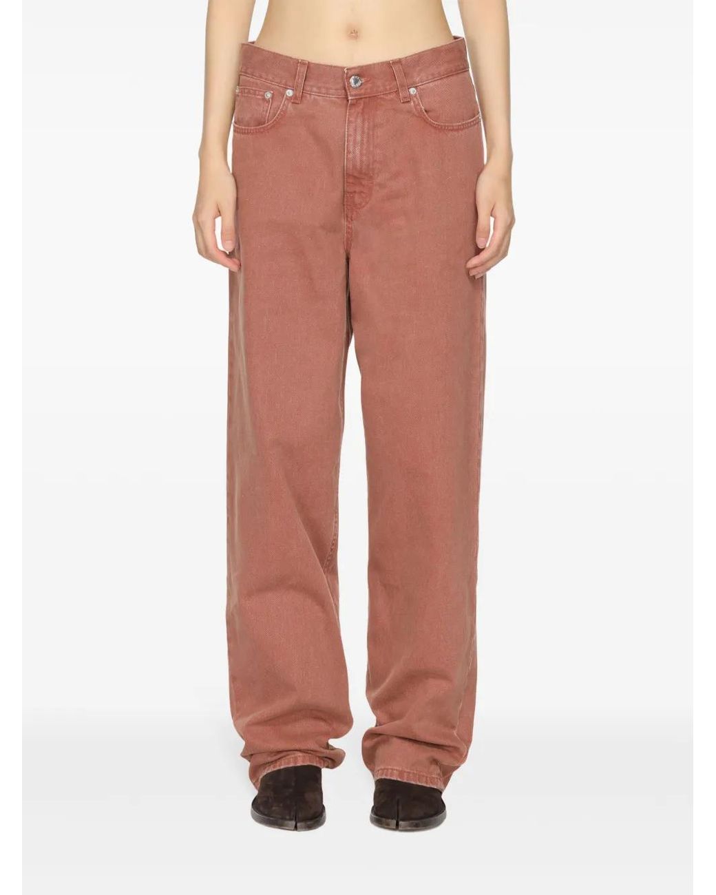 Séfr Red Wide-Leg Jeans