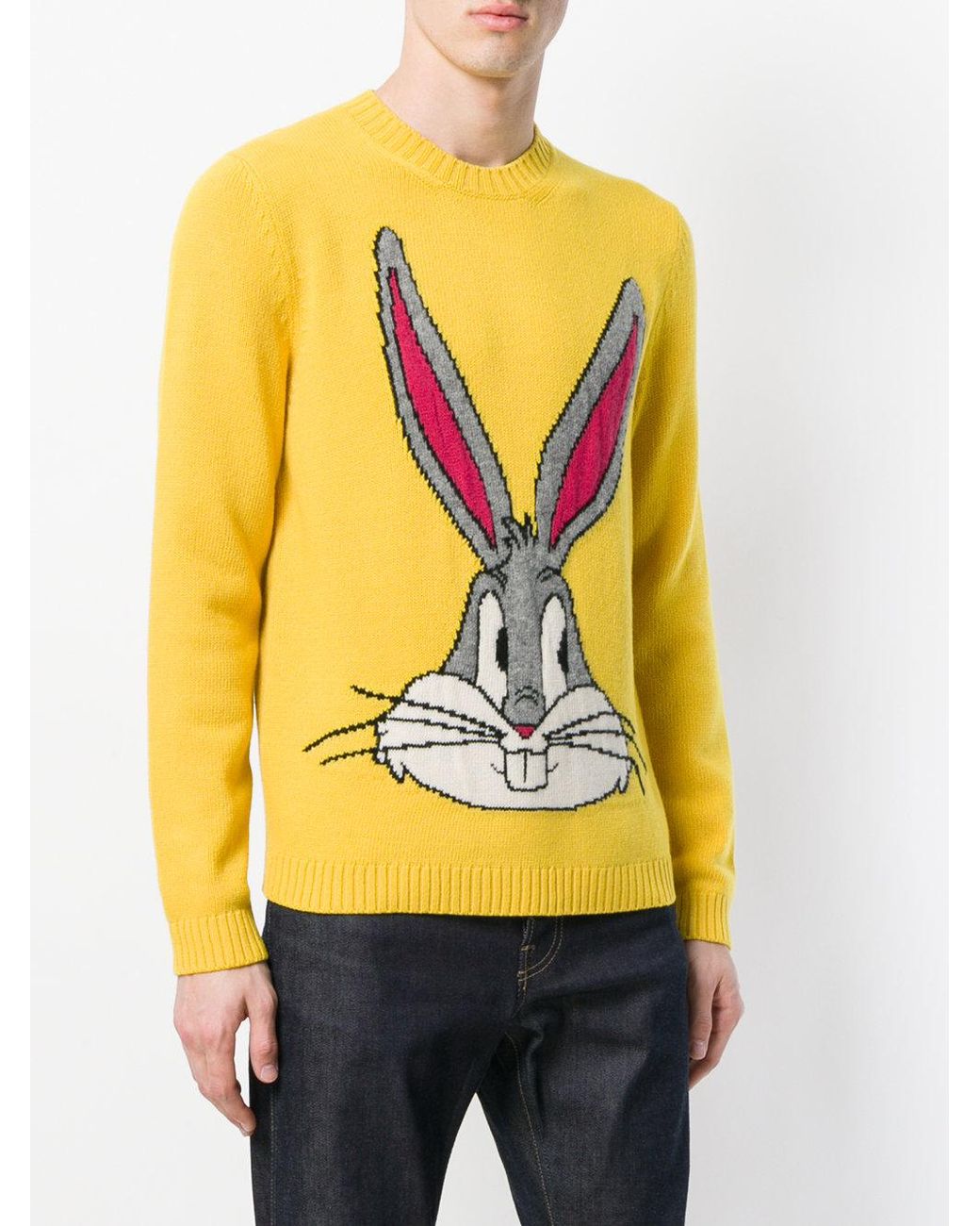 Correspondentie Bloemlezing Tientallen Gucci Bugs Bunny Sweater in Yellow for Men | Lyst
