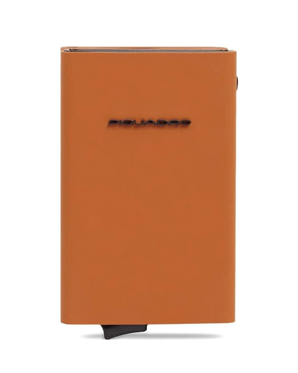 Piquadro Orange Logo-Plaque Zip Wallet for men