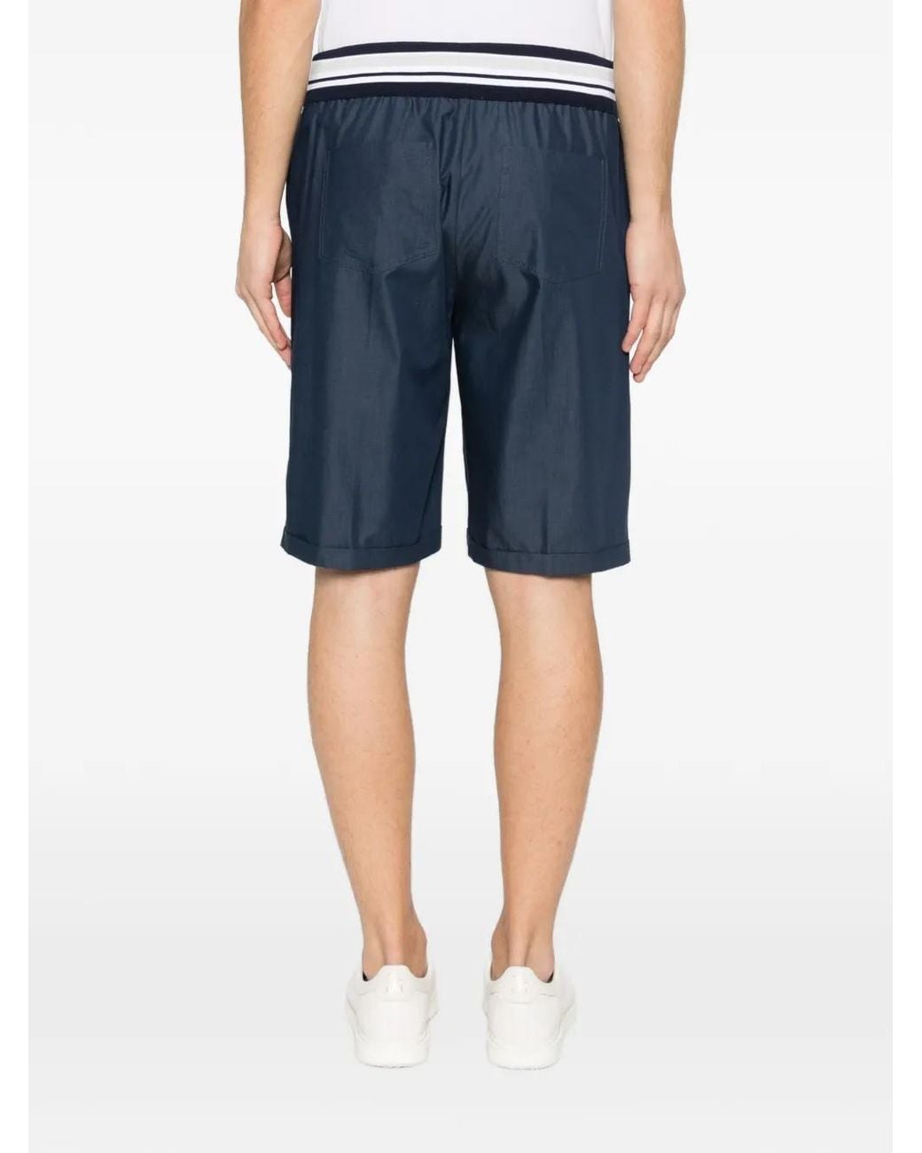 Bermudas A Rayas Panicale de hombre de color Blue