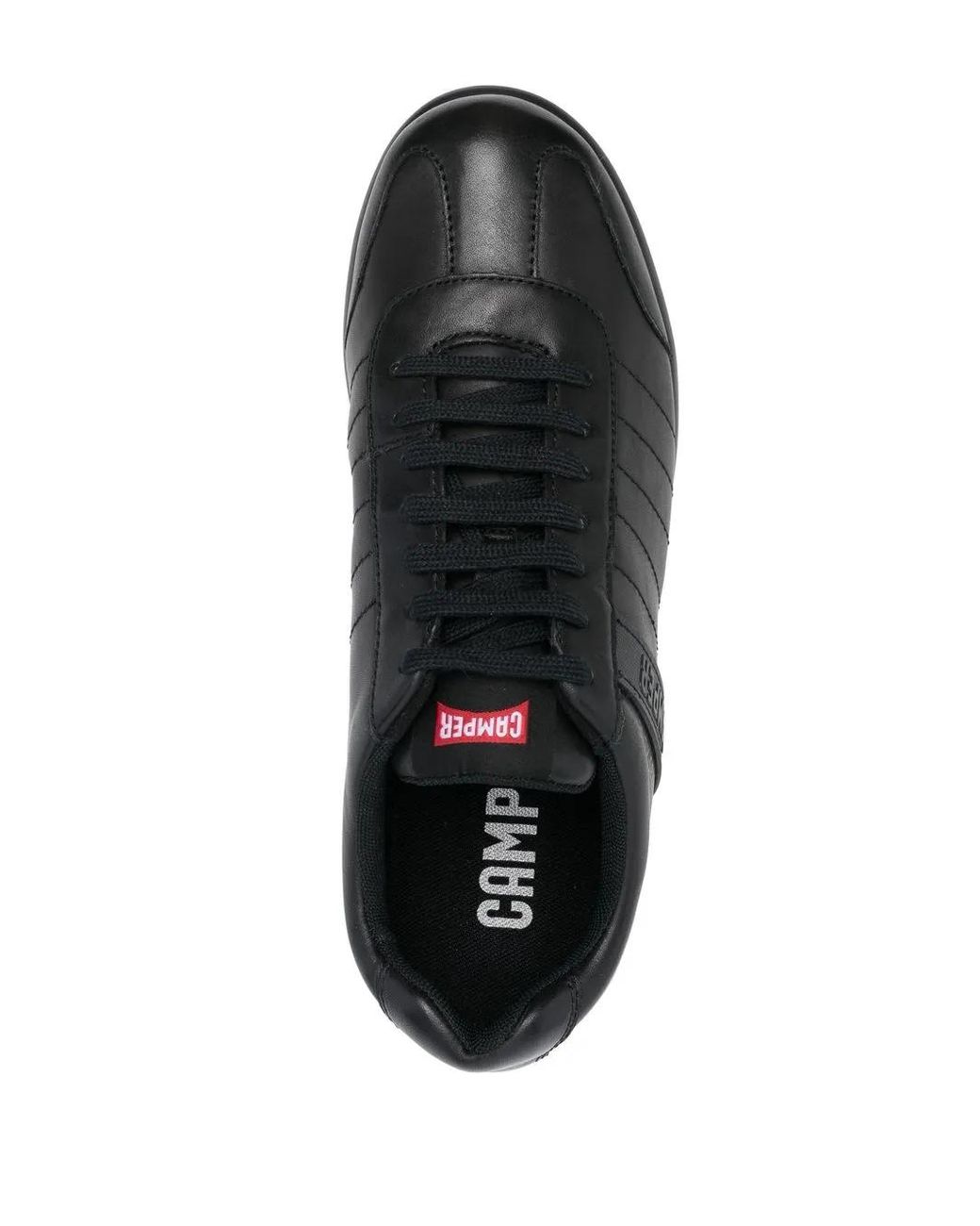 Camper Black Pelotas Xlite Leather Sneakers for men