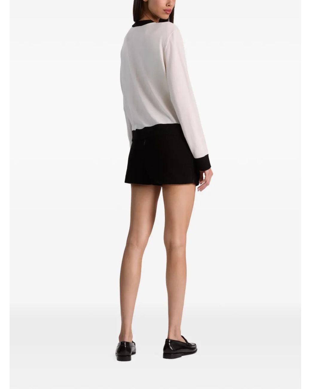 Alice + Olivia White Pull Gleeson Staceface