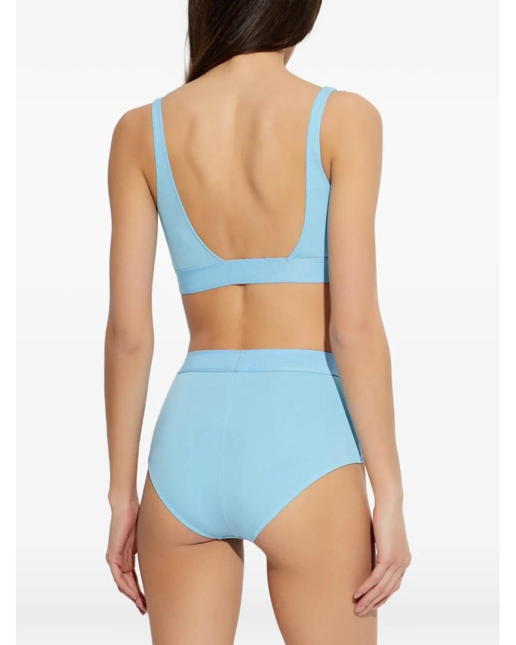 Tom Ford Blue Logo Bandeau Bra