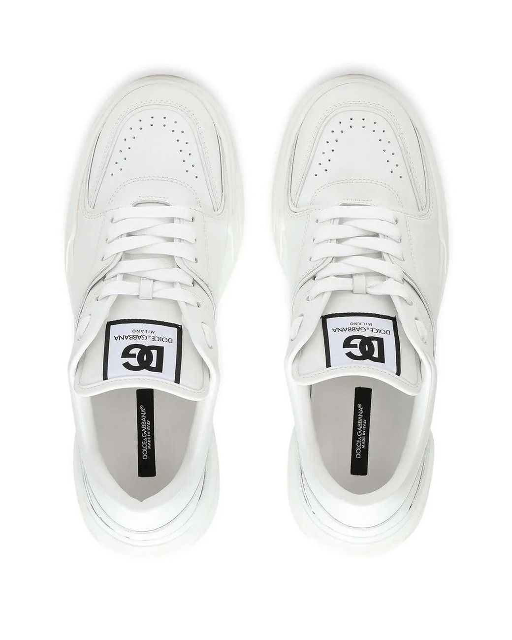 Dolce & Gabbana White Leather Sneaker for men