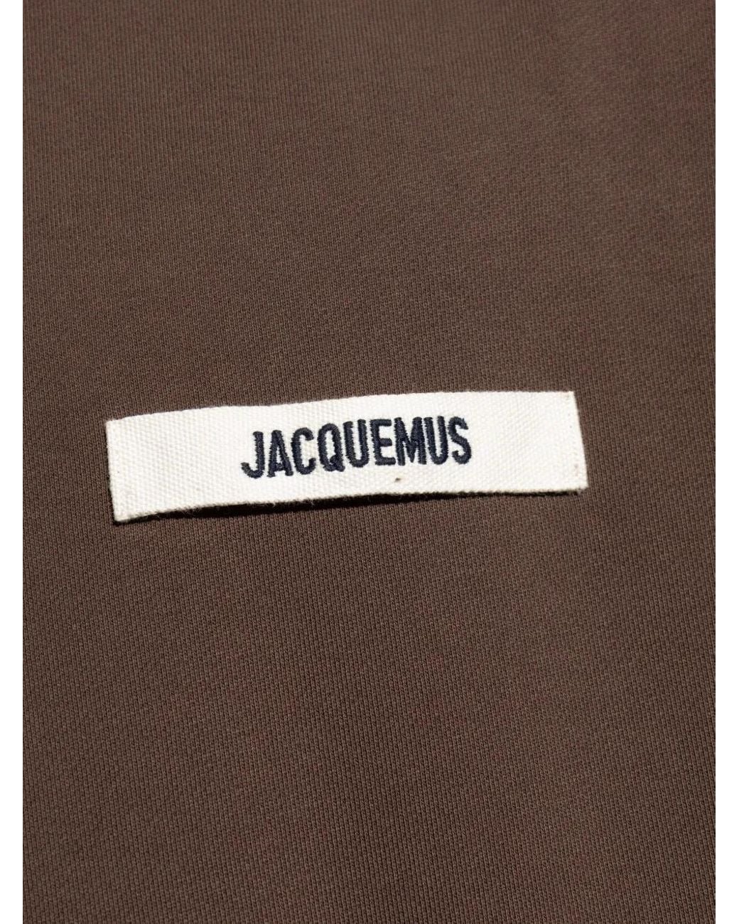 Jacquemus Gros Grain Sweatshirt in Brown für Herren