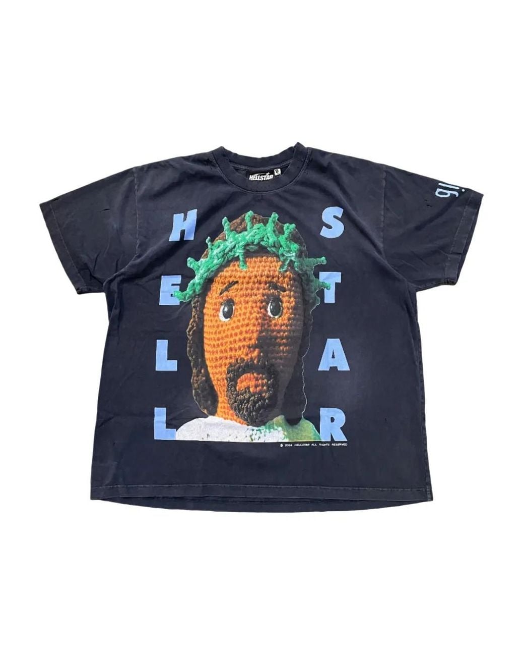 T-Shirt di HELLSTAR in Blue da Uomo