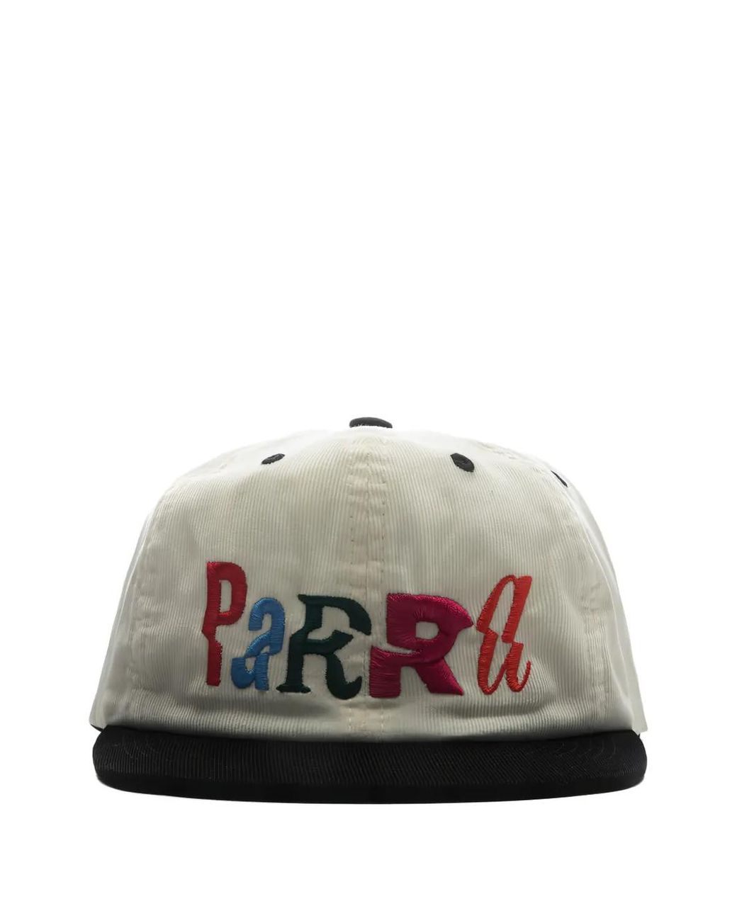 by Parra Gray Error Logo Panel Hat for men