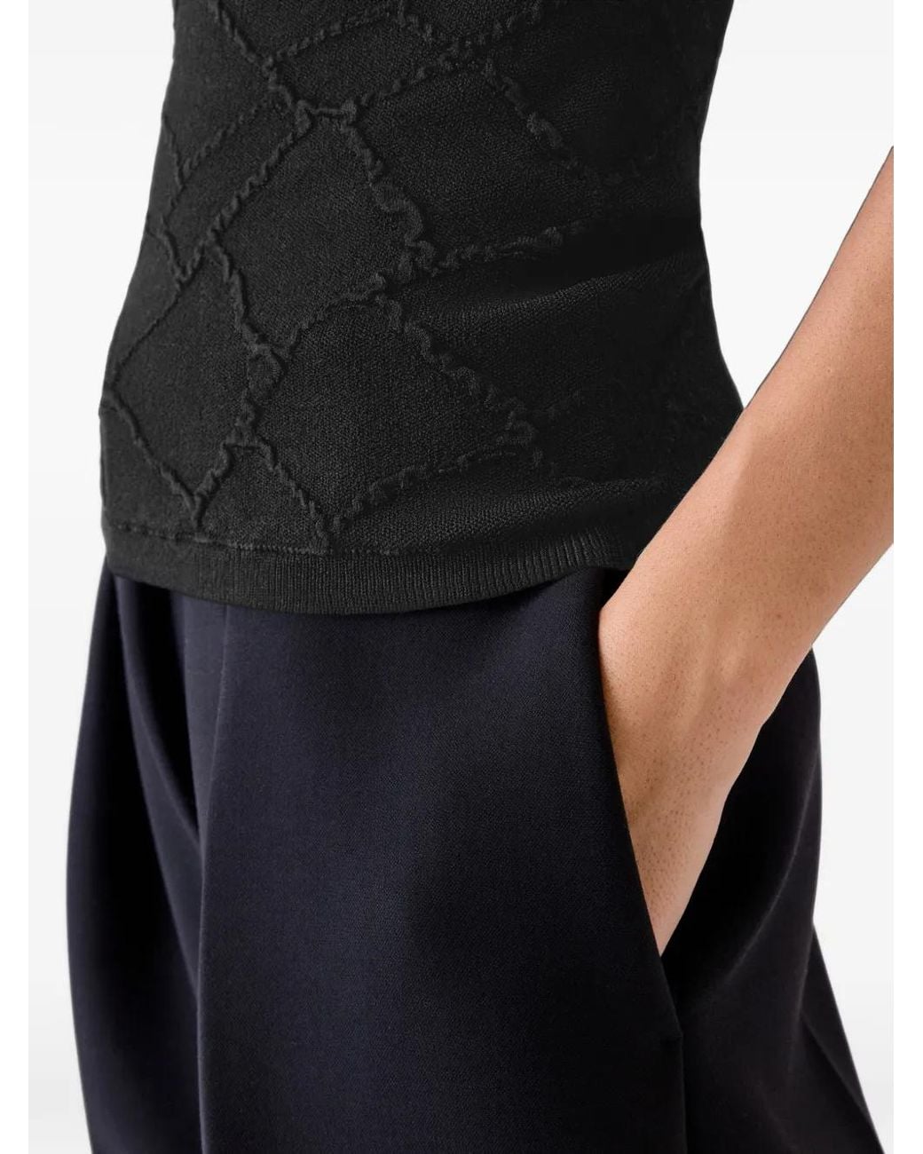 Jacquemus Black The Giraffe Bustier
