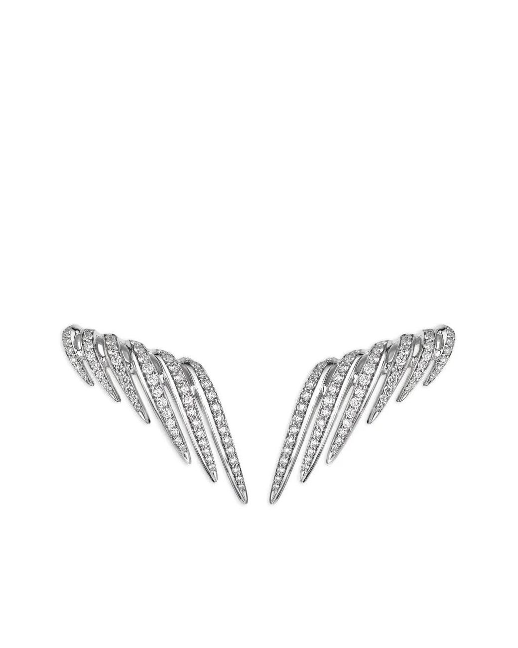 Shaun Leane Natural 18K Armis Diamond Earrings