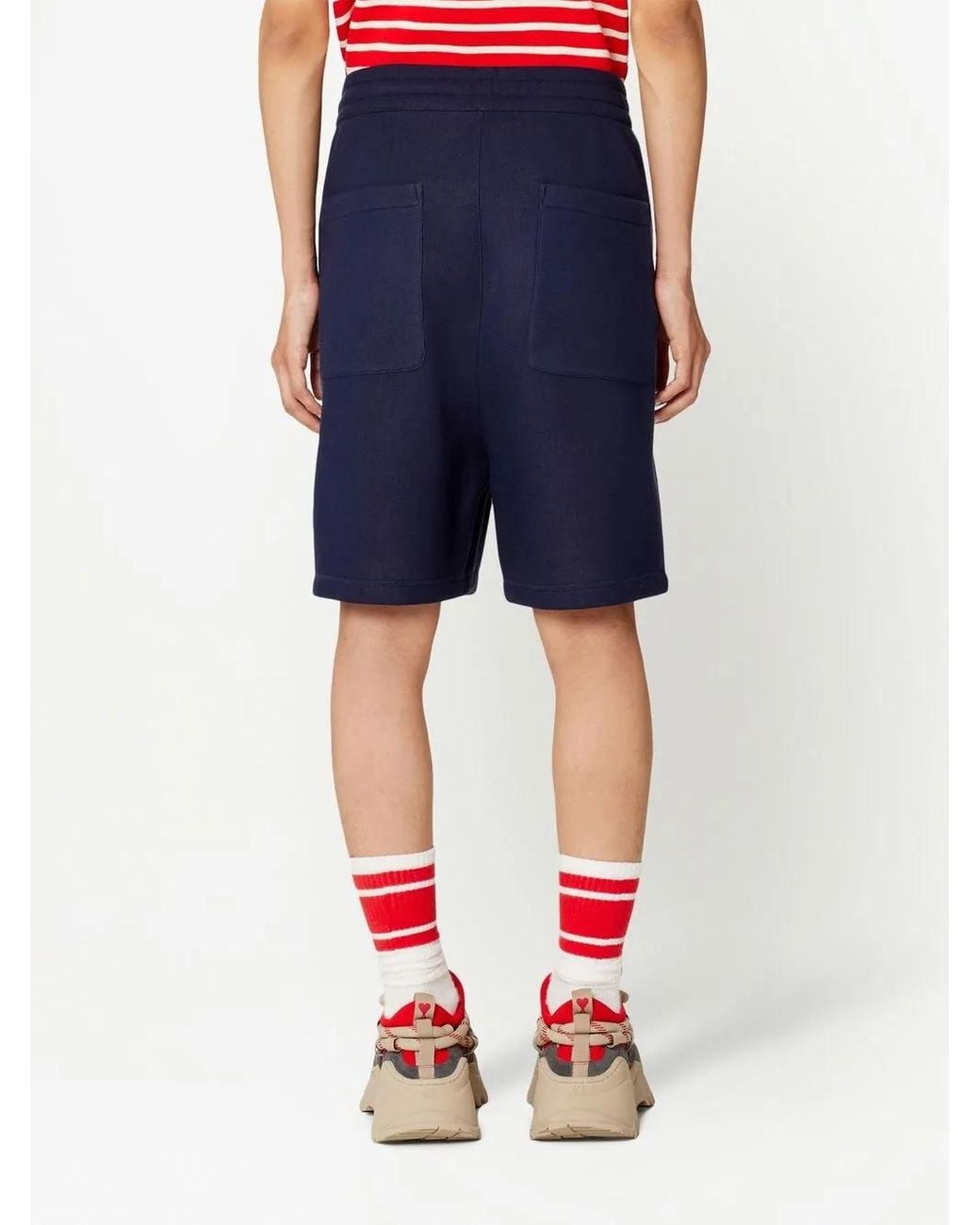 Pantalones Cortos De Deporte Ami De Coeur AMI de hombre de color Blue