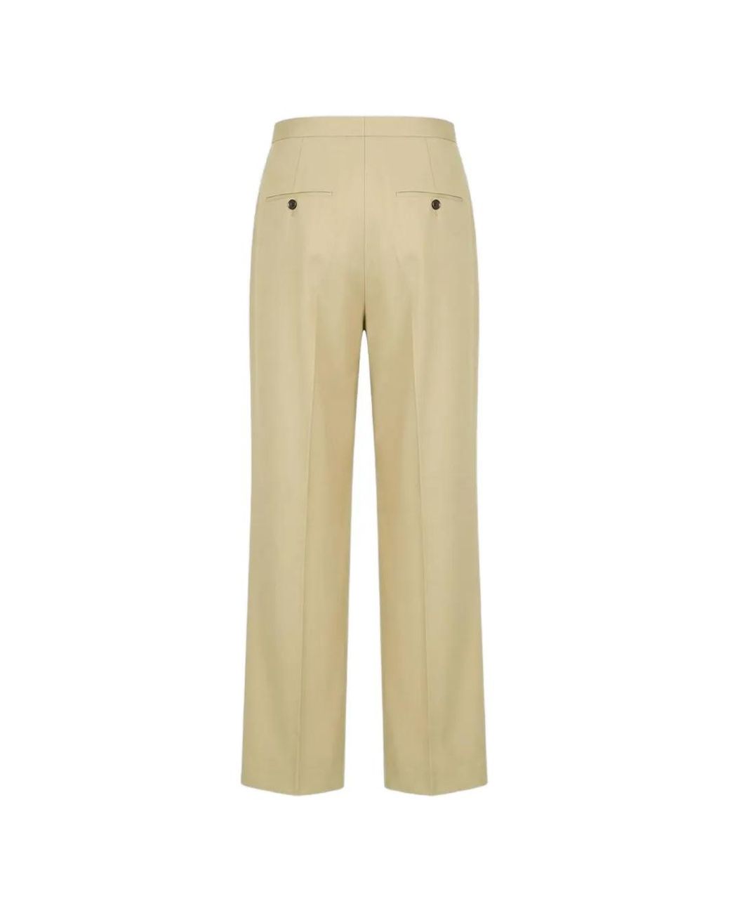 Rohe Natural Drawstring Virgin-Wool Trousers