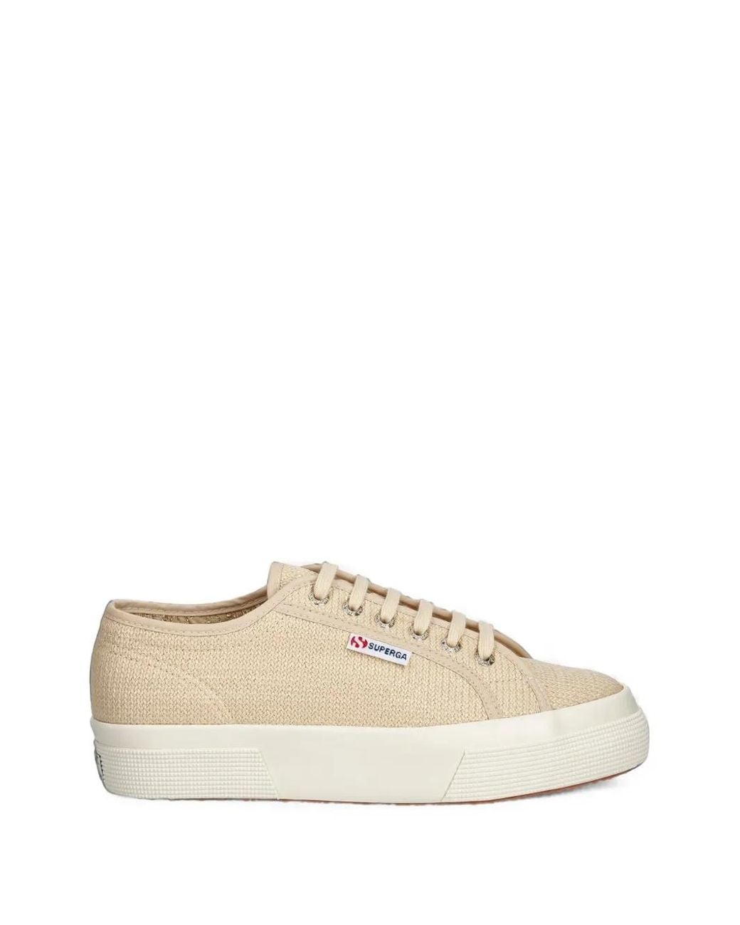 Superga Natural 2740 Platform Sneakers