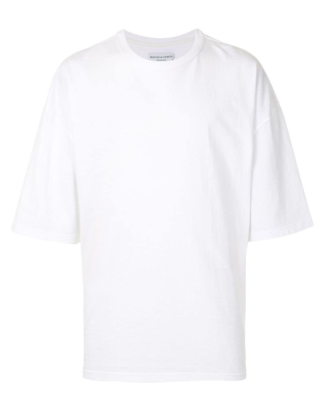 Bottega Veneta Cotton Loose Fit T-shirt in White for Men - Lyst