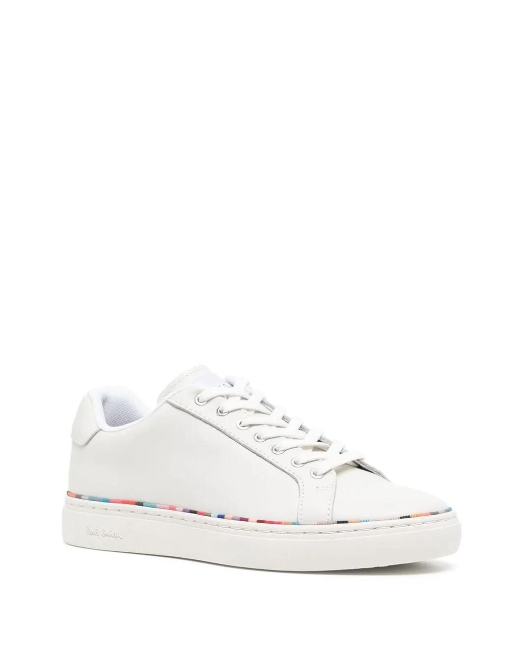 Paul Smith White Leather Sneakers