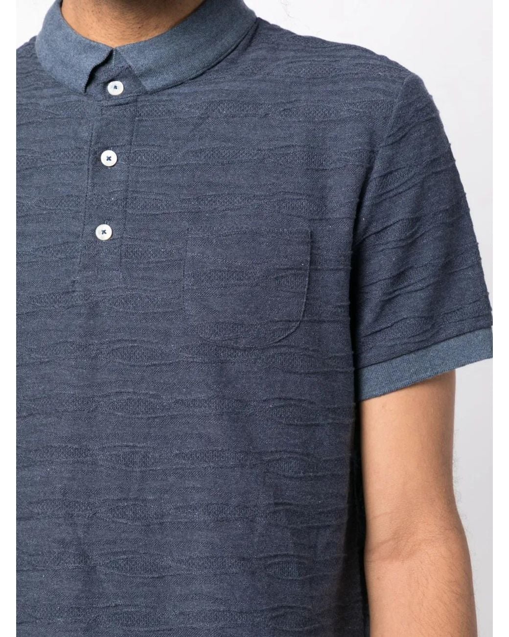 Private Stock Blue The Tresor Polo Shirt for men