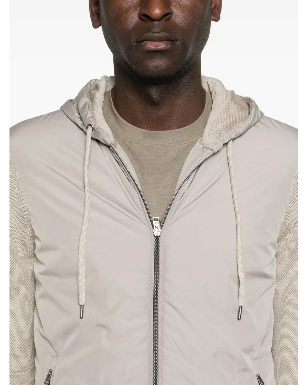 Herno Kapuzenjacke Mit Reißverschluss in Gray für Herren