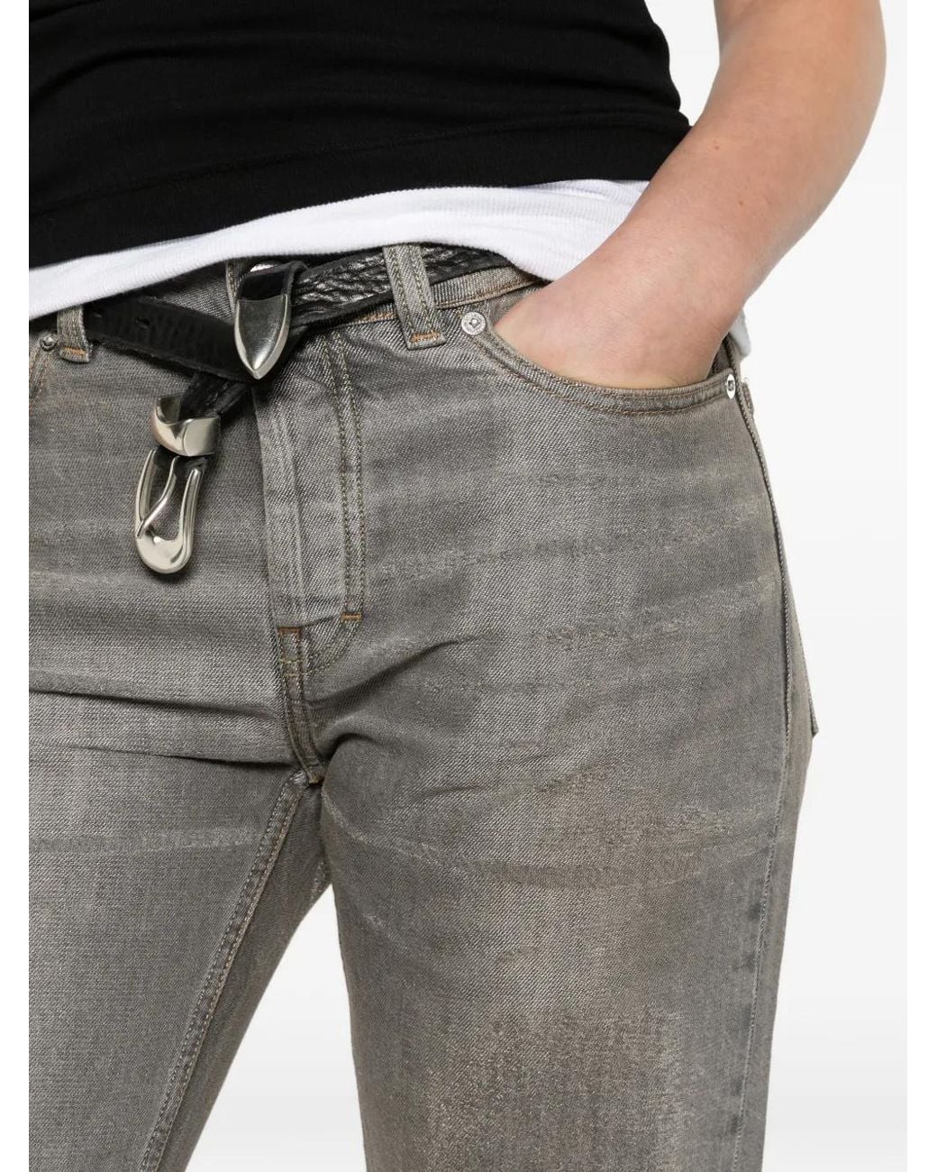 Our Legacy Gray Rover Cut Jeans