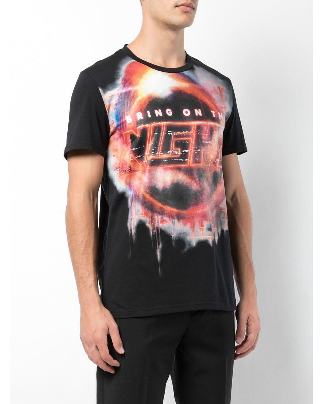 Balmain Bring On The Night T-shirt in Black for Men | Lyst Canada