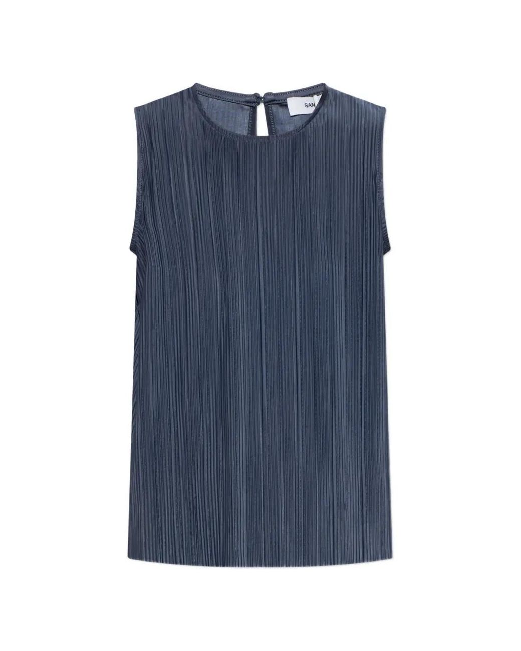 Blouse Sauma Samsøe & Samsøe en coloris Blue