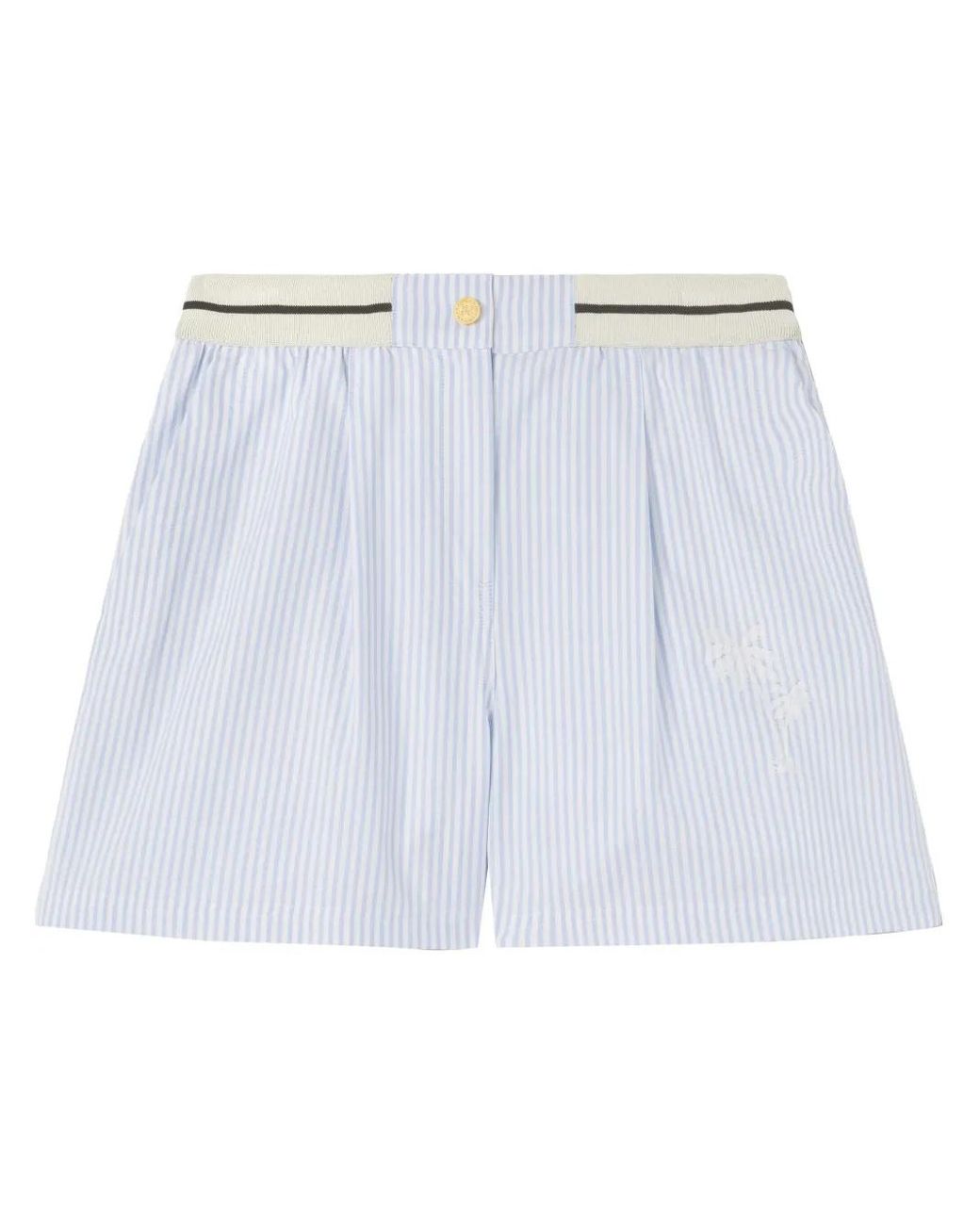 Palm Angels Blue Pants & Shorts
