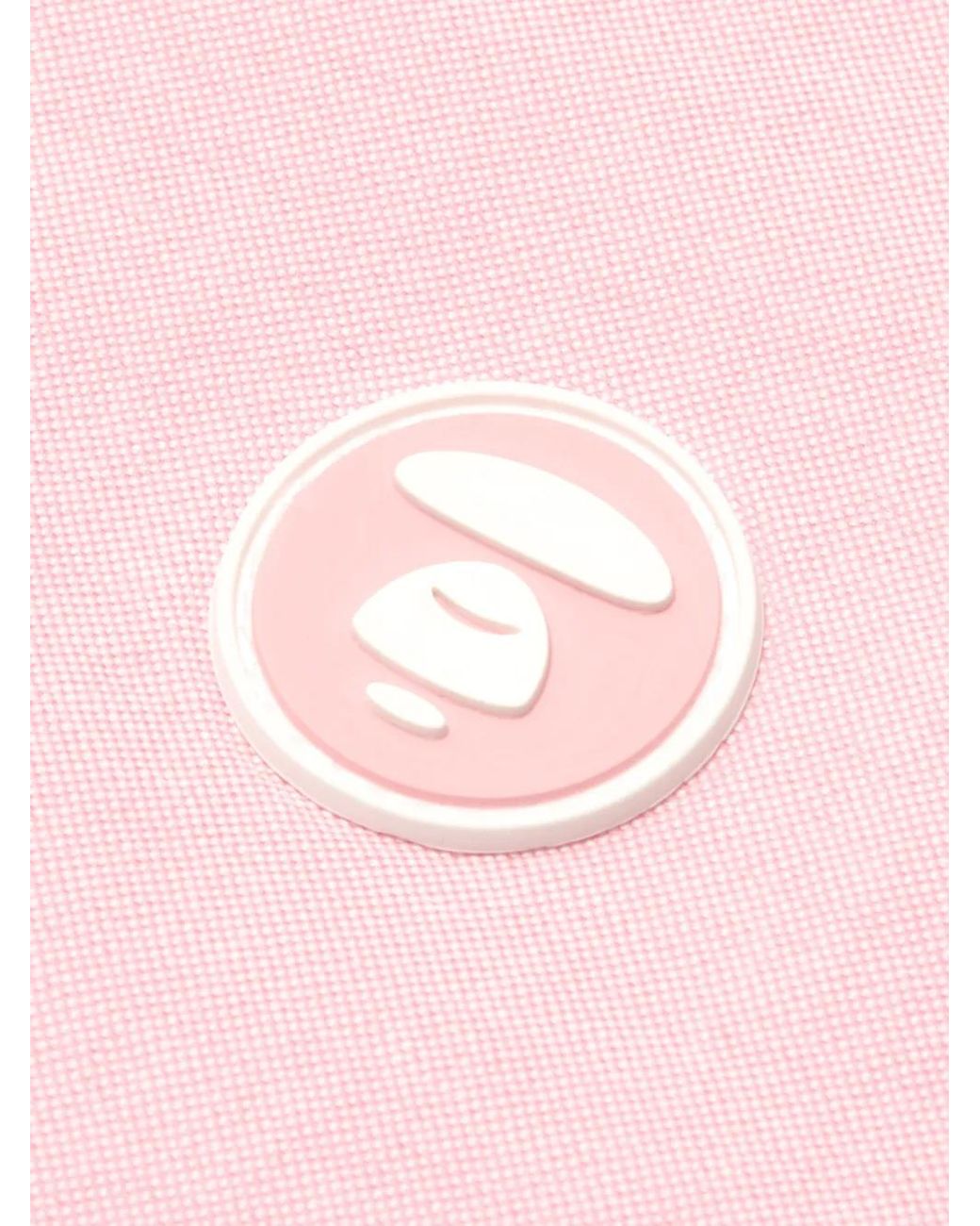 Aape By A Bathing Ape Pink Short-Sleeved Shirt for men