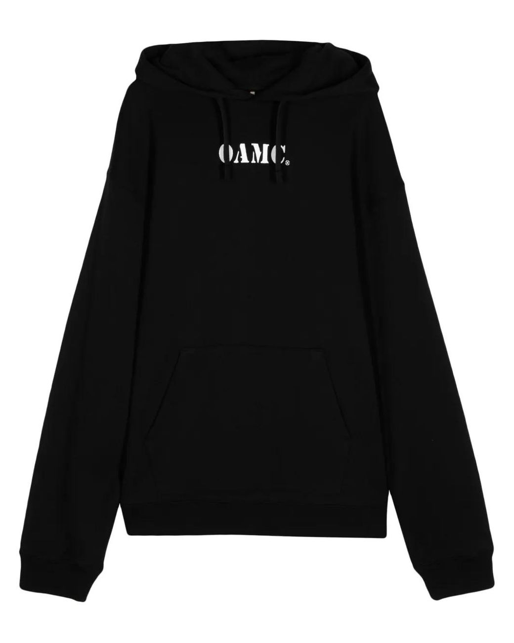 OAMC Black Midstream Organic Cotton Hoodie for men