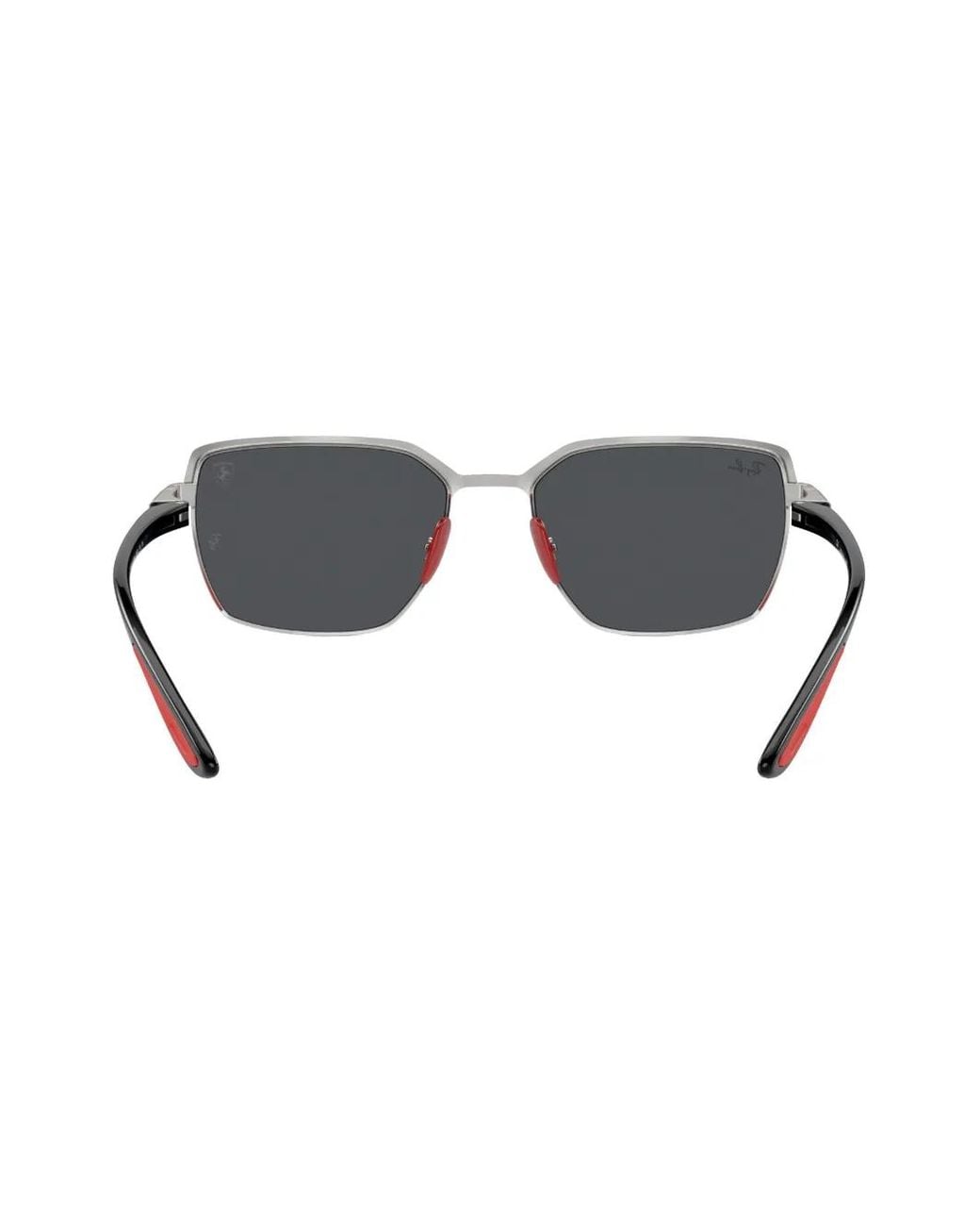 Ray-Ban Gray Square-Frame Sunglasses