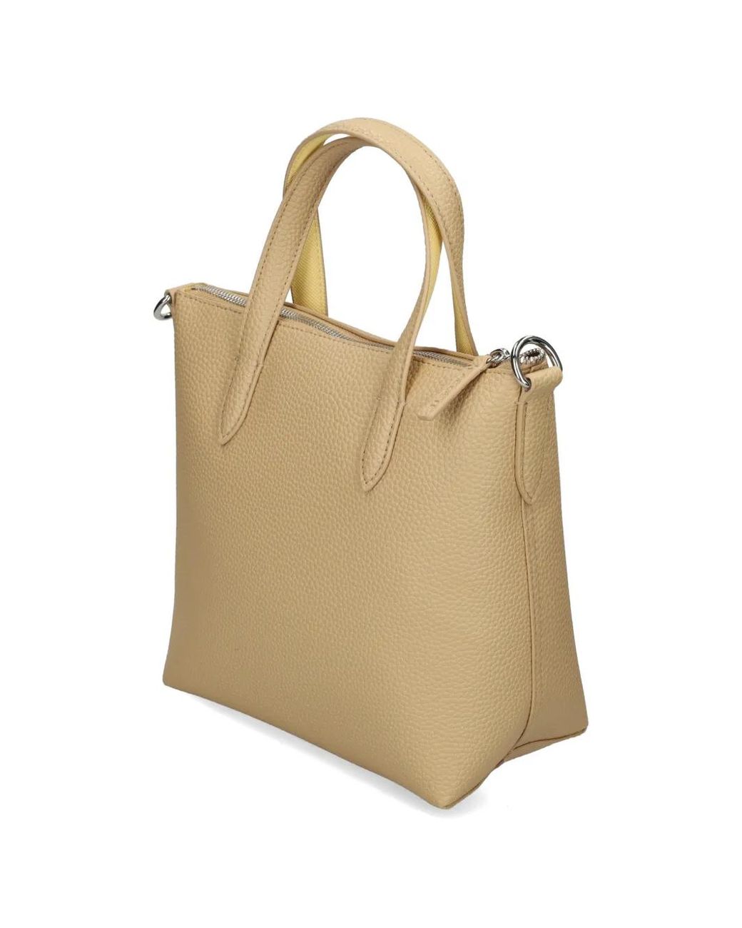 Lacoste Natural Small Anna Tote Bag