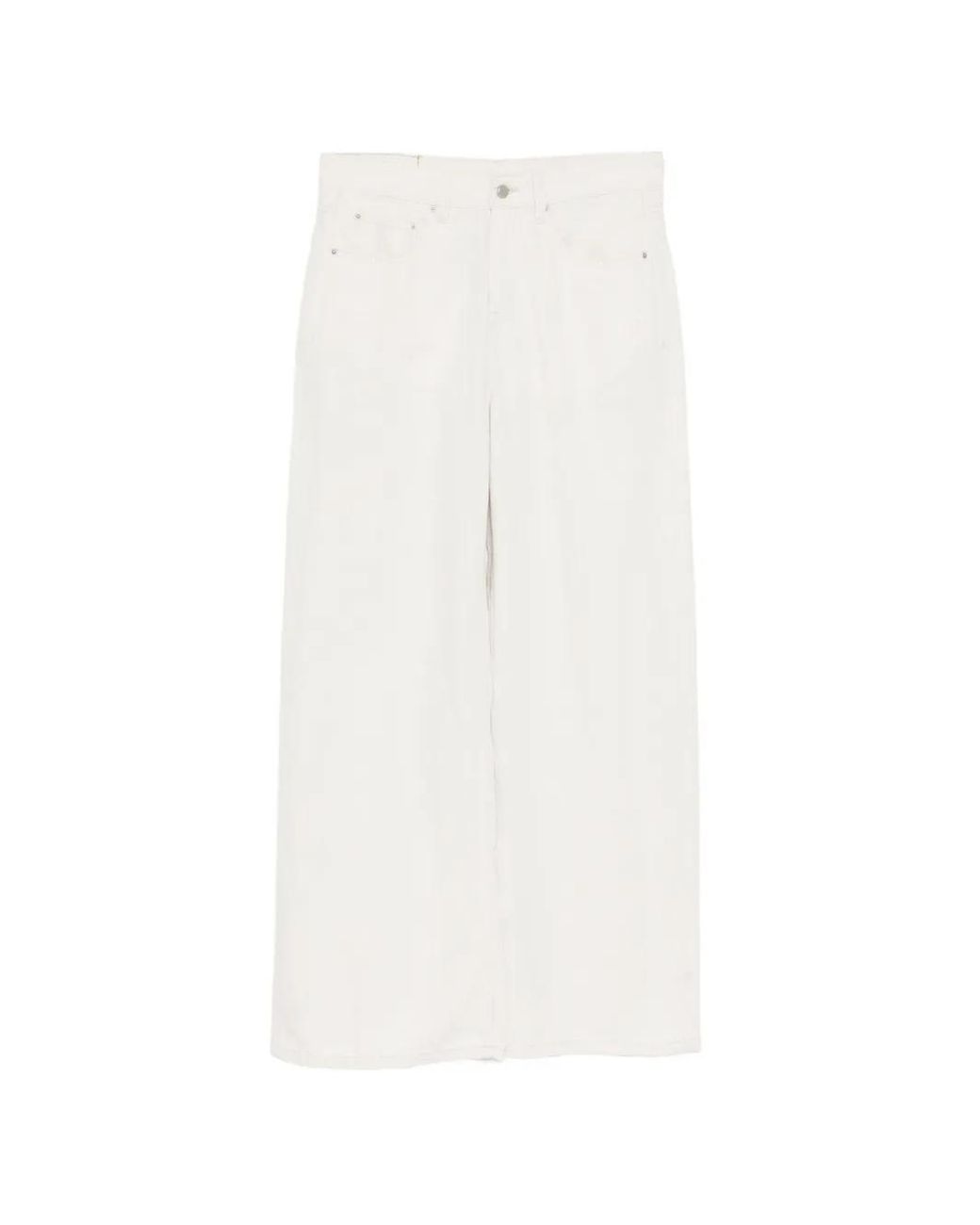 JNBY White Wide-Leg Jeans