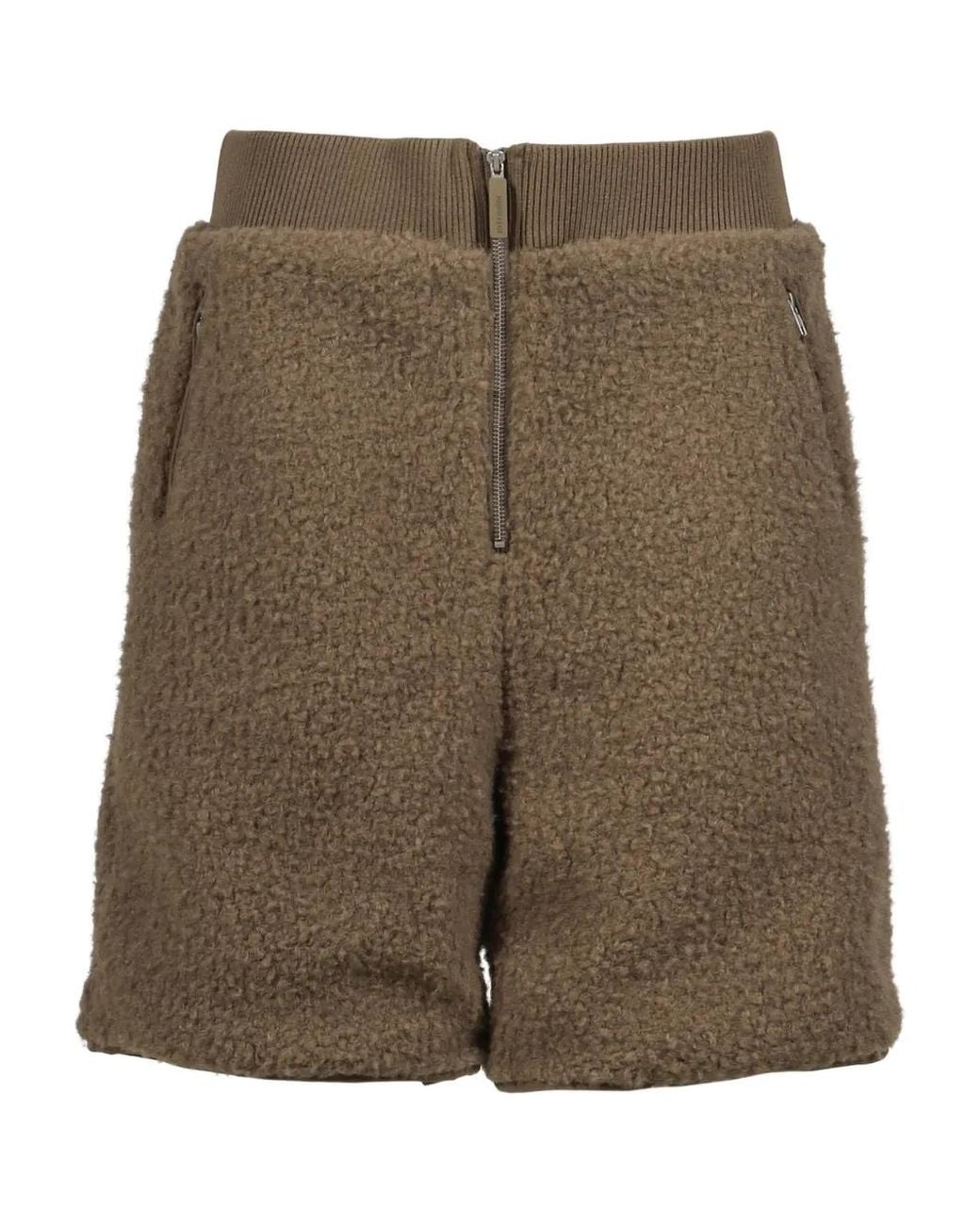 Entire studios Green Zip-Fastening Shorts for men