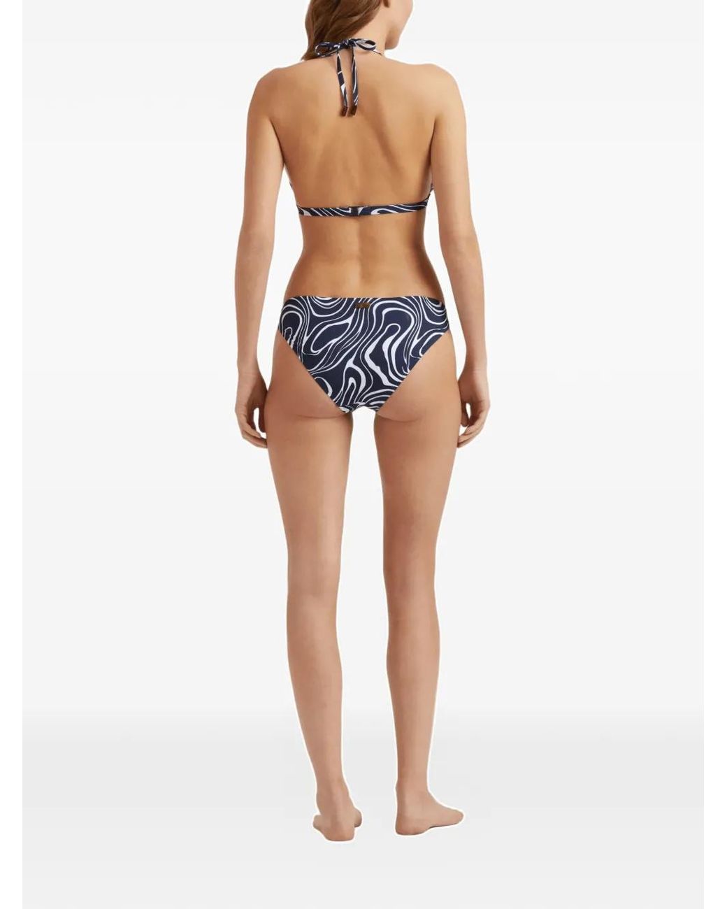 Vilebrequin Blue Wave-Print Bikini Bottoms