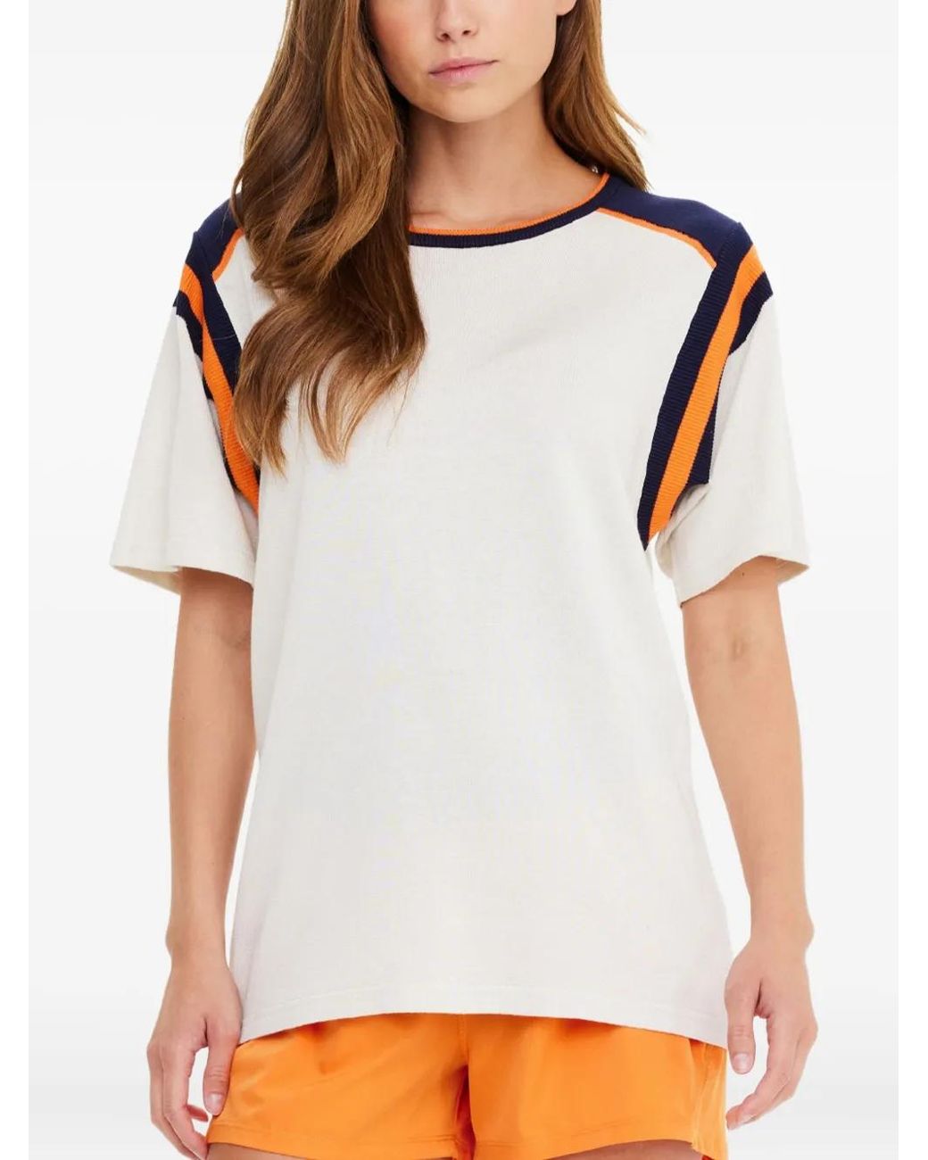 Camisa Elixir Seven A Rayas The Upside de color Gray