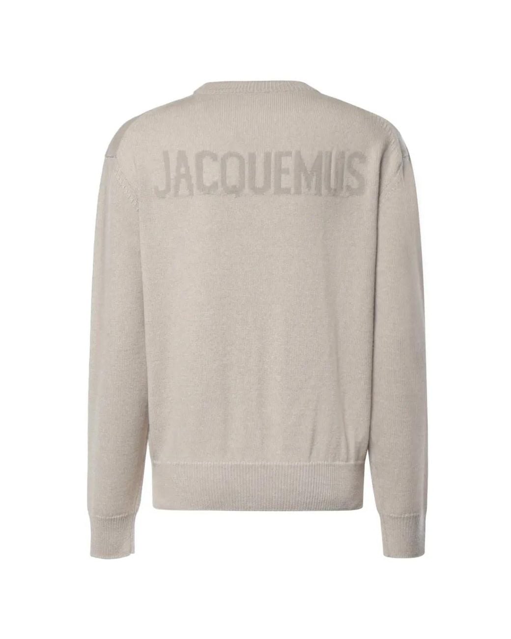 Jacquemus Natural Moulin Wool Sweater