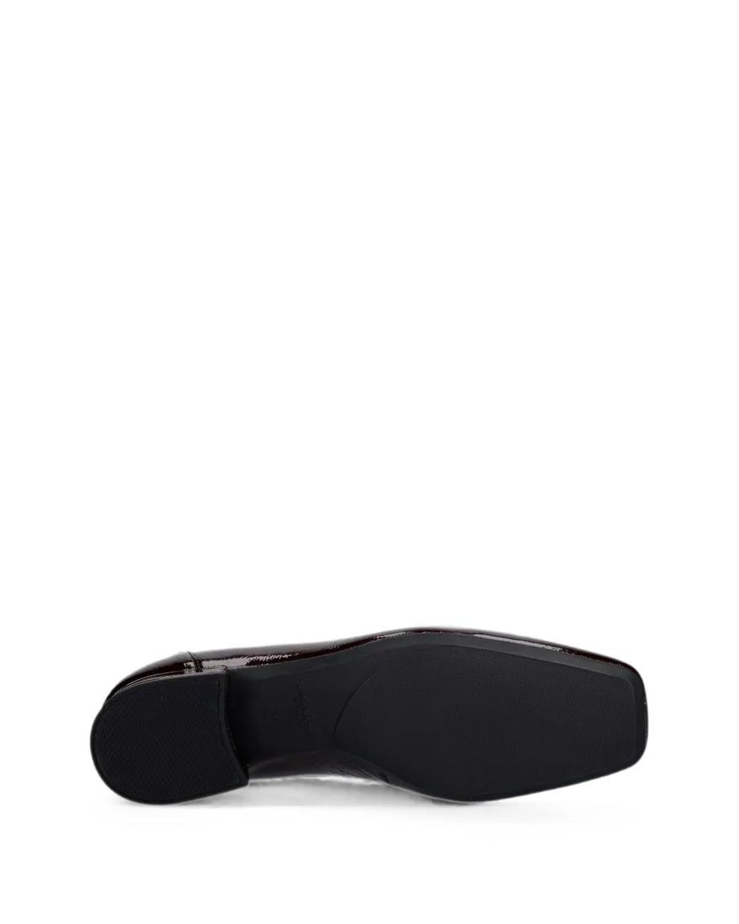 Vagabond White Debbi Square-Toe Loafers
